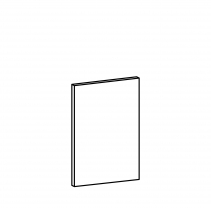 BORDEAUX ZM 570x596 dvířka na myčku  60 cm