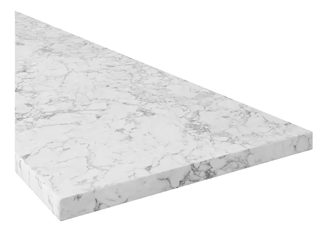 MRAMOR CARARA  pracovní deska 38 mm hloubka 120 cm