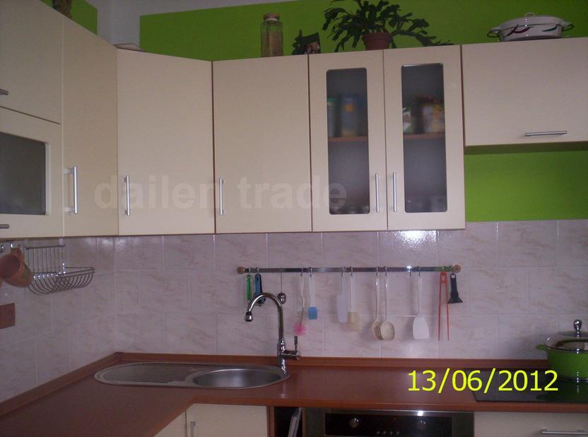 Realizace kuchyňská linka ITALIA olše/vanilka