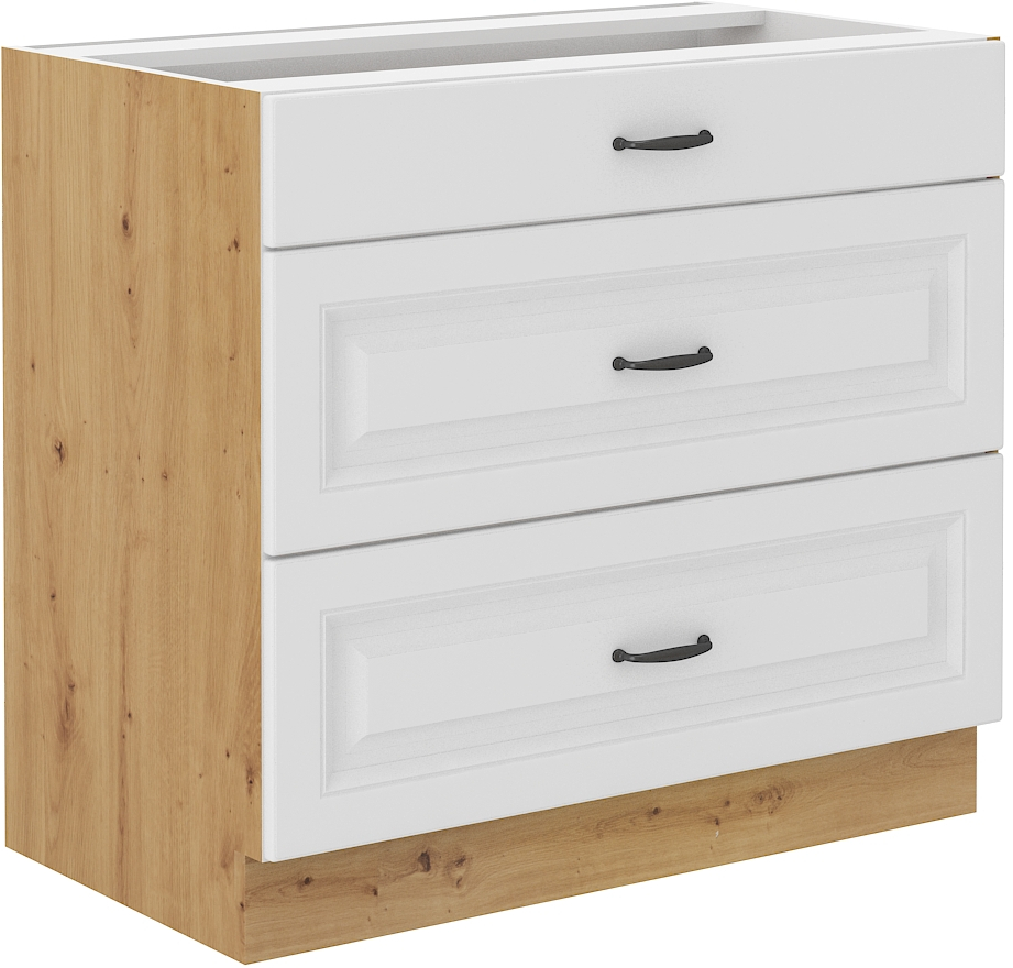 Stilo 80 D 3S BB skříňka spodní 80 cm 3 šuplíky