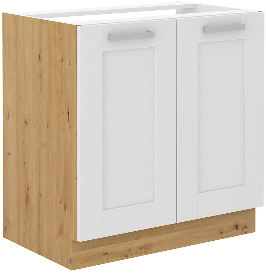 LUNA 80 ZL 2F BB skříňka spodní 80 cm dřezová