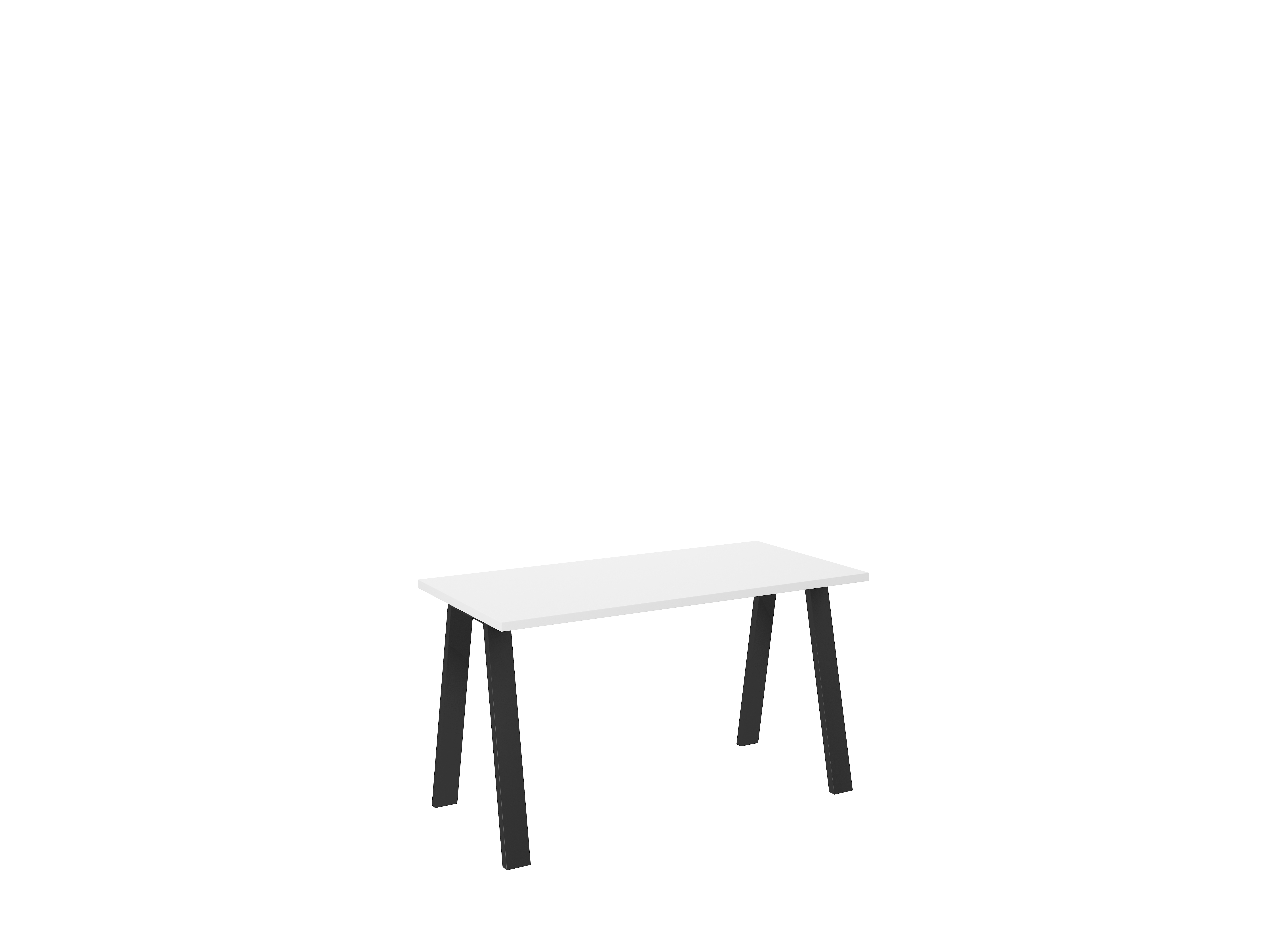  Stůl KLEO 138x67 - Bílý