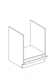 BORDEAUX  60 DG skříňka pro vestavnou troubu 60 cm
