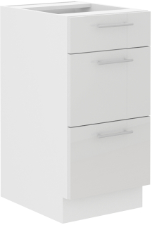 LARA 40 D 3S BB skříňka spodní 40 cm 3 šuplíky  PREMIUM BOX