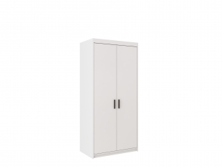 ELENA 2D skříň 2 dveře bílá 90 cm