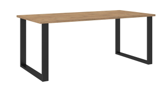 IMPERIAL  stůl jídelní 185x90 cm dub lancelot