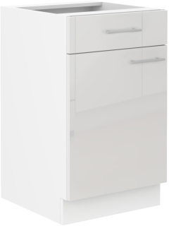 LARA 50 D 1F 1S BB skříňka spodní 50 cm 1 šuplík, 1 dvířka PREMIUM BOX