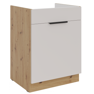 SOLEA 60 ZL 1S BB  skříňka dřezová 60 cm 1 šuplík